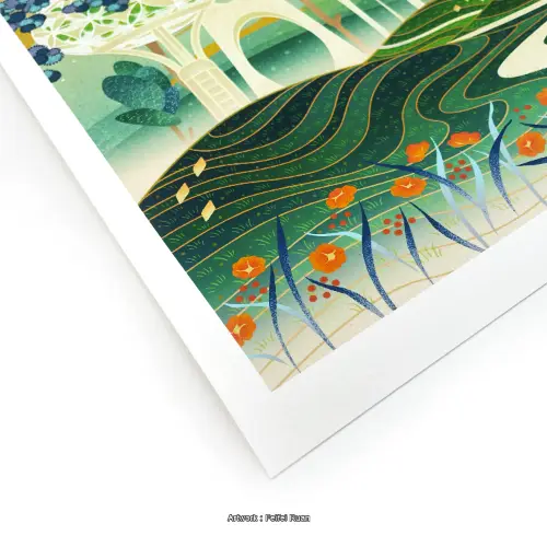 Giclee Print on Epson Cold Press Bright Paper