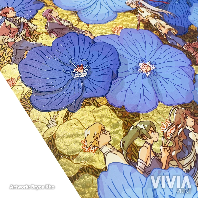 Holographic Foil Prints
