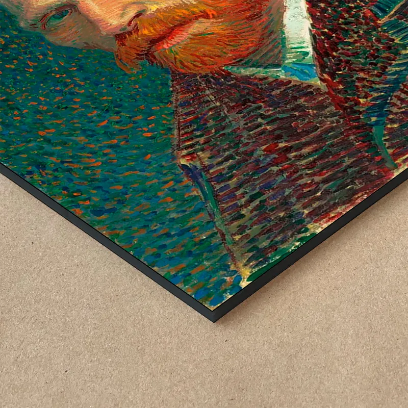 Mounted Matte Print on Black Foamcore Board